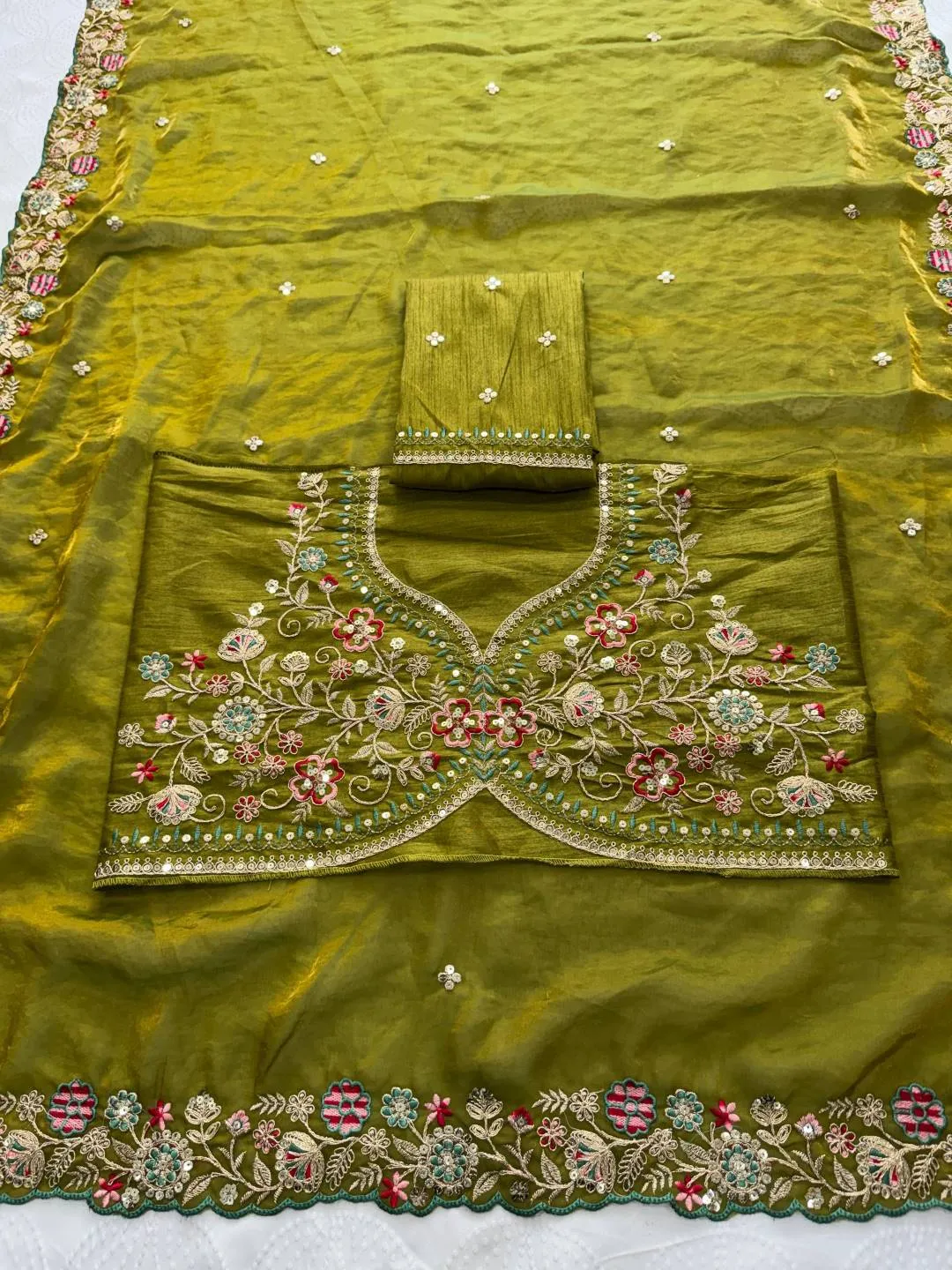 Kiara Virali2 Fendy Satin Silk Embroidery Party Wear Wholesale Surat