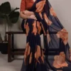 WMN 7033 Chiffon Floral Printed Saree