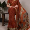 WMN 7056 Crepe Printed Saree