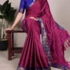 WMN 7100 Aura Silk Zari Weaving Work Saree