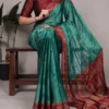 WMN 7103 Rangoli Silk Printed Saree for woman