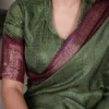 WMN 7906 Dola Chex Zari Weaving Work Saree