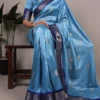 WMN 7909 Rumali Silk Zari Weaving Work Saree