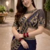 BDB 66 Rangoli Silk Embroidery Wedding Ready To Wear Saree for woman
