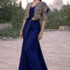 BDB 67 Crep Silk Embroidery Work Ready To Wear Saree for woman