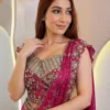 BDB 68 Crep Silk Embroidey In Do Wessten & Ready To Wear Saree