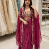 BDB 68 Crep Silk Embroidey In Do Wessten & Ready To Wear Saree