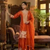 BV 442 Jimmy Choo Sharara Suit With Embroidery Work for woman