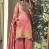 BV 451 Crunchy Silk Readymade Salwar Suit With Embroidery Work for woman