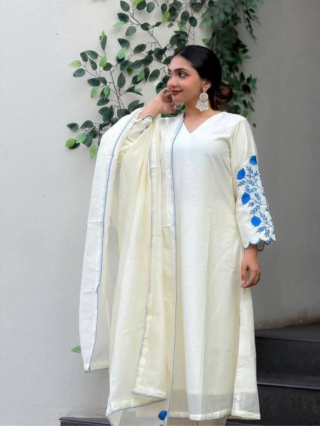 BV 455 Roman Silk Office Wear Readymade Dress for woman