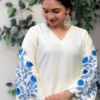 BV 455 Roman Silk Office Wear Readymade Dress for woman