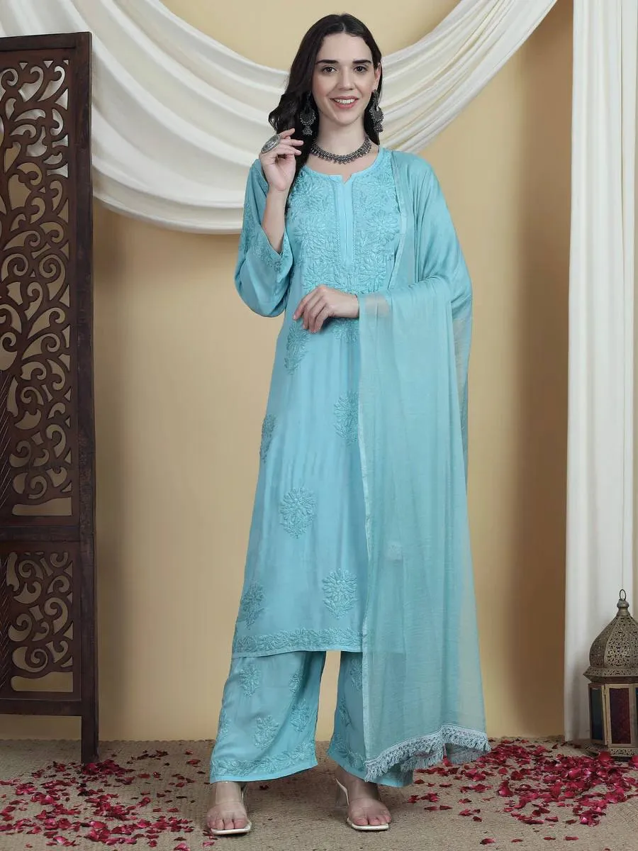 BV 458 Reyon Embroidery Work Readymade Dress for woman