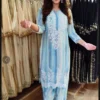 BV 460 Rayon Embroidery Festival Readymade Dress for woman