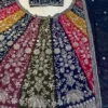 DKT 5053 Designer Multicolor Georgette Sequins Embroidery Wedding Lehenga Choli