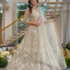 DKT 5172 Ivory White Heavy Embroidery Bridal Lehenga Choli for Wedding & Reception Wear