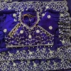 Kiara 855 Fandy Satin Silk Zari Embroidery Festival Saree