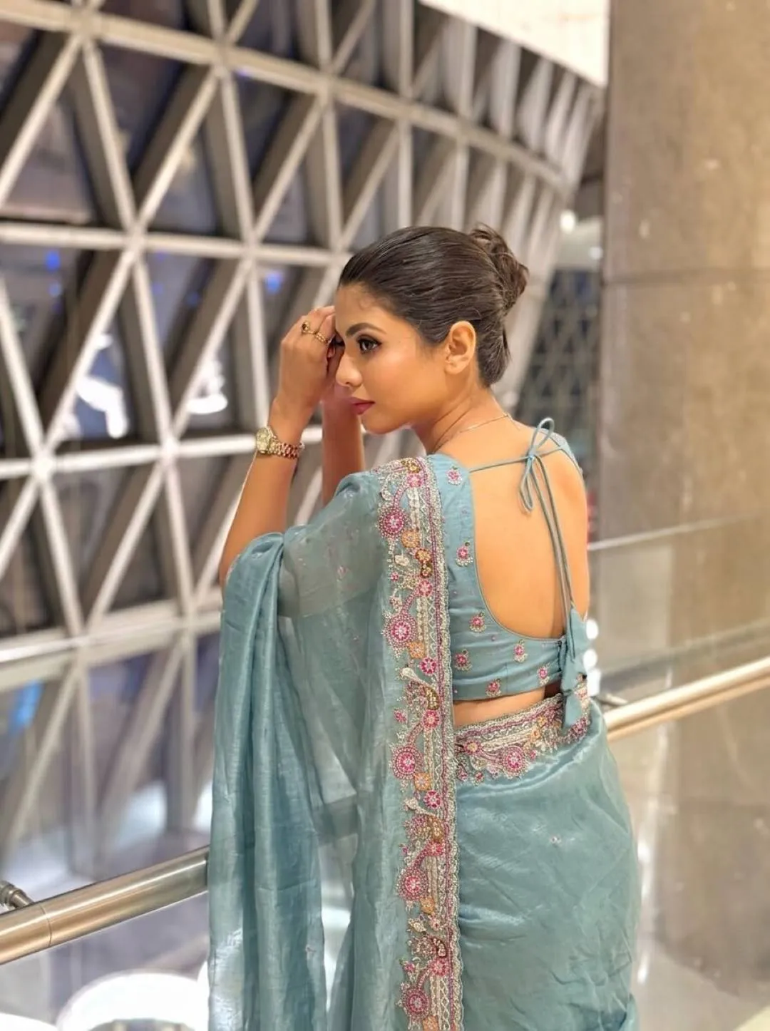 Kiara Herons2 Chiffon Silk Saree with Heavy Embroidery Work Designer Festival & Party Wear Collection