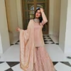 Sabina 1704 Simar Silk Embroidery Festival Sharara Suit for woman