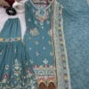 Sabina 5007 Georgette Embroidery Festival Sharara Suit for woman