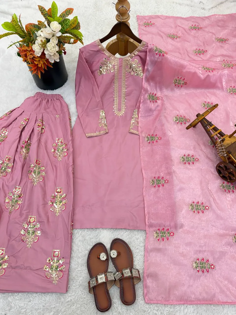 Sabina 538 Creap Silk Embroidery Work Festival Salwar Suit for woman