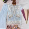 Sky Blue Georgette Embroidered Girls Palazzo Suit with Dupatta | Baby 247 Kids Party Wear Dress