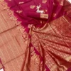 Wine Maroon Banarasi Lichi Silk Saree with Golden Zari Work | Laxmi 1092 Wedding & Festival Wear Saree for Women