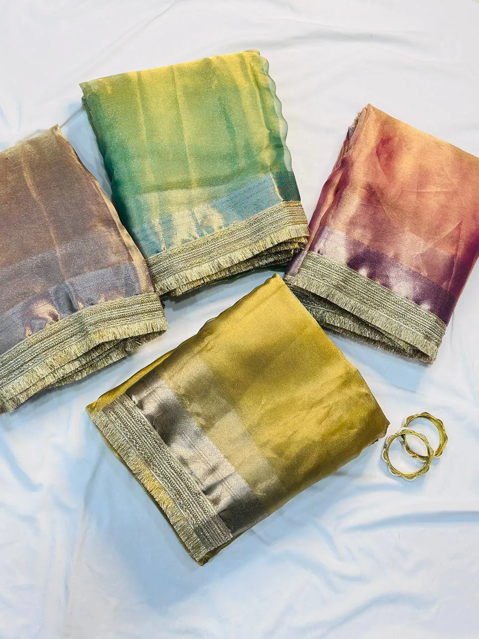Lavender Tissue Silk Saree with Two Tone Shine | Laxmi 1095 Designer Party Wear Saree for Women