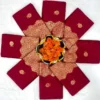 Maroon Banarasi Silk Saree with Golden Zari Work | Rani 6086 Wedding Wear Silk Saree