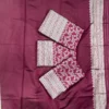 Rani Pink Lichi Silk Saree with Jacquard Zari Work | Rani 7005 Wedding Wear Silk Saree