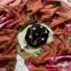 WMS Baby Pink Organza Silk Floral Print Saree with Hand Work & Designer Blouse | Premium Party Wear Saree