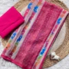 Soft Tabby Mirror Work Saree with Digital Print & Heavy Jalpari Blouse | Bollywood Style Designer WMS Saree