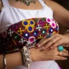 Designer White Multi Color Navratri Chaniya Choli for Women | WMT 7702 Mirror Work Garba Dress