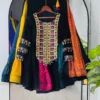 Black Navratri Chaniya Choli for Women with Kutchi Mirror Work | WMT 8075 Designer Garba Dress 2026