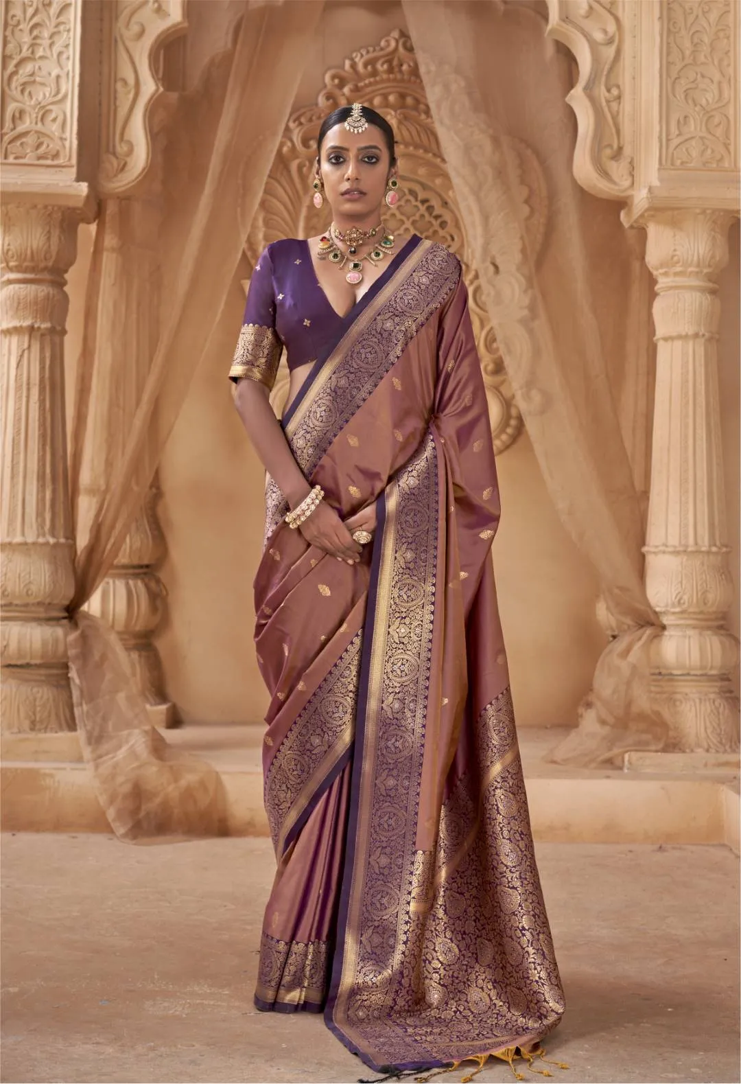 Manjula Mangalkari Soft Silk saree