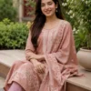 Cotton Printed Kurta, Trouser/Pant & Dupatta Set