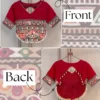Roman Silk Gamthi Embroidery Work Navratri Blouse garba