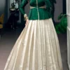swarnamukhi Satin Silk Kanchipuram traditional Lehenga Choli