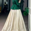swarnamukhi Satin Silk Kanchipuram traditional Lehenga Choli