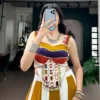 WMN 1775 Multi-Color Rayon Gota Patti with Mirror Work Navratri Lehenga Choli