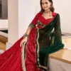 Georgette With Bandhej & Gota Patti Work Navratri Special Print Designer Lehenga Choli for Garba