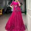 Navratri Vibrant Georgette Printed Chaniya Choli