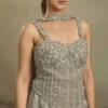Woman’s Indo-Western Drape Skirts for Coctail Wear