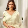 MAHOTSAV NORITA ORGANZA TISSUE SATIN SAREE WITH SWAROVSKI STONE