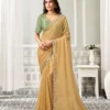 MAHOTSAV NORITA Georgette Jacquard Silk SAREE