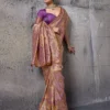 WOMAN'S SETHNIC LIFESTYLE MUSE DELIGHT BANARASI TISSUE SILK SAREE