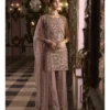 Premium Lavender Pink Georgette Salwar Kameez Suit