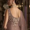 Premium Lavender Pink Georgette Salwar Kameez Suit