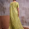 Graceful Pista Green Linen Cotton Woven Designer Saree for woman