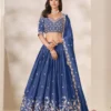 WOMAN'S MEHVISH VOL 37 HEAVY CHINNON LEHENGA CHOLI