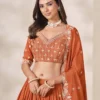 WOMAN'S MEHVISH VOL 37 HEAVY CHINNON LEHENGA CHOLI